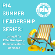 PIA Summer Leadership Series - Sept