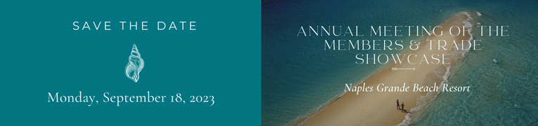 Annual Meeting and Tradeshowcase Save the Date Graphic