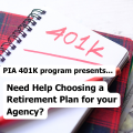 401K - Need Help Choosing a Retirement Plan for your Agency - Event graphic